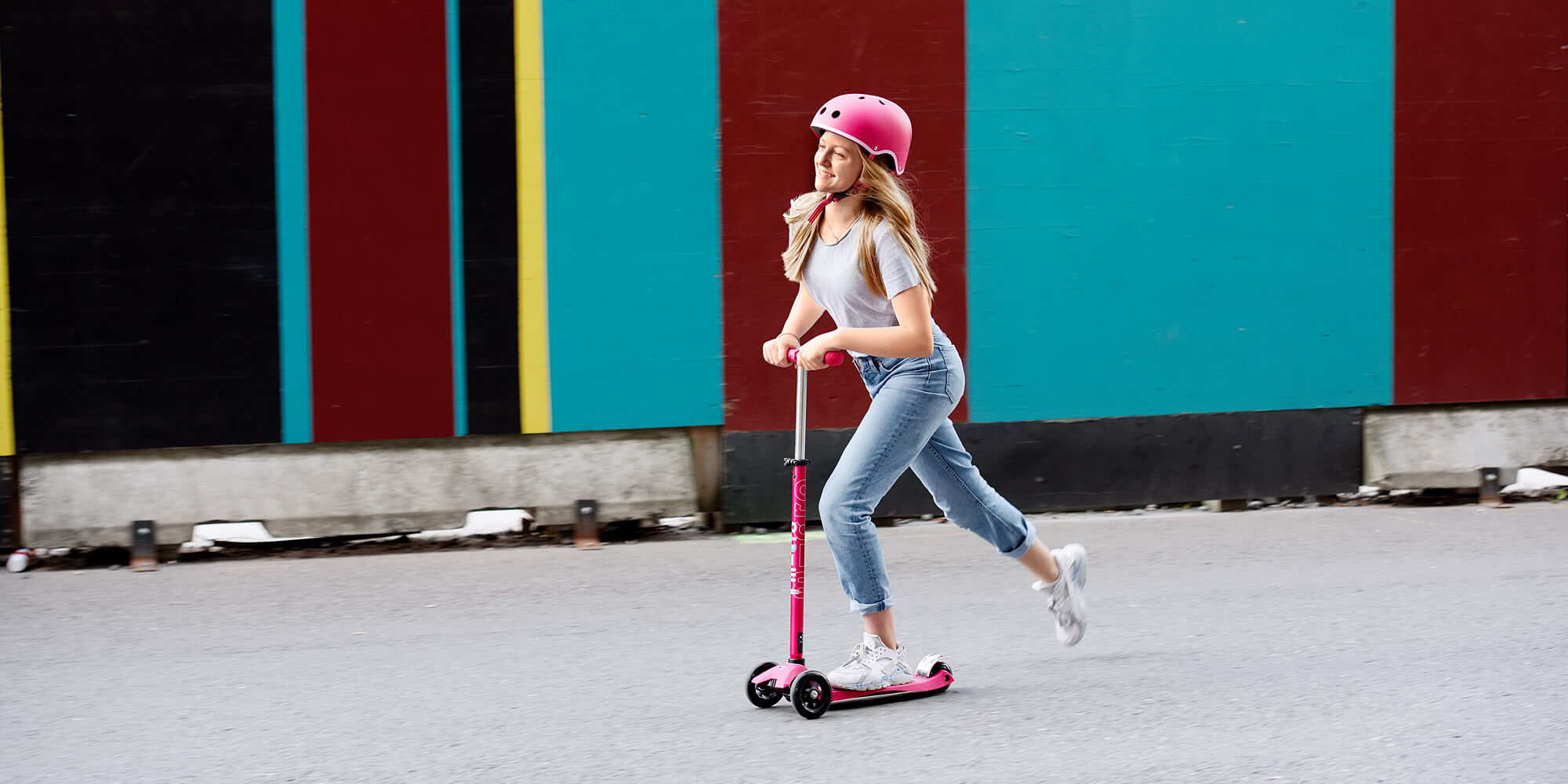 maxi micro deluxe scooter pink