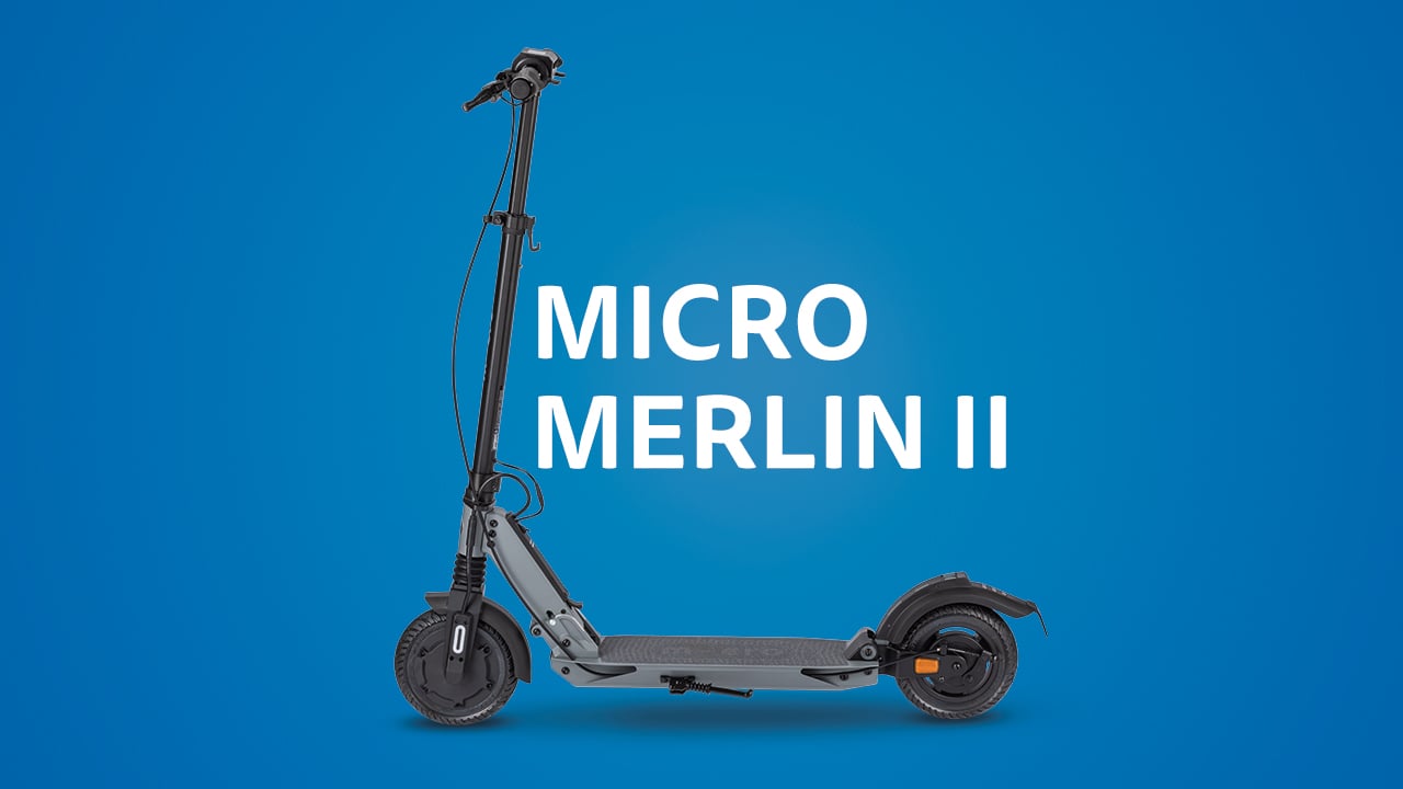 Trottinette électrique Micro Merlin II - Micro Mobility