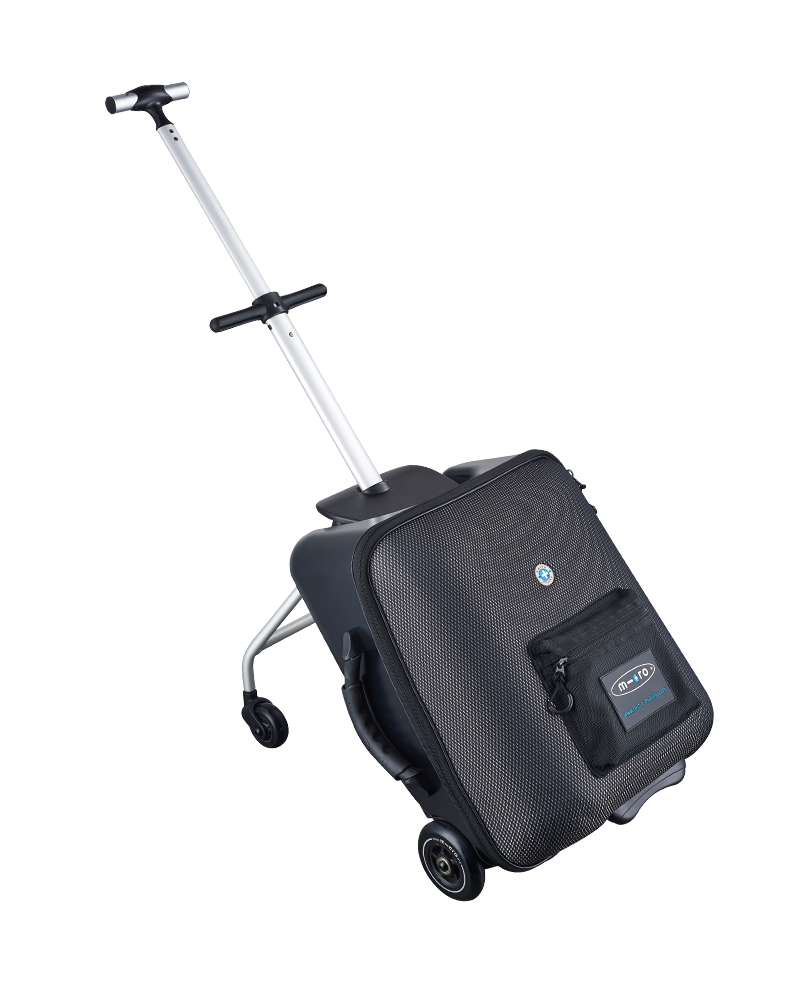 micro lazy luggage black