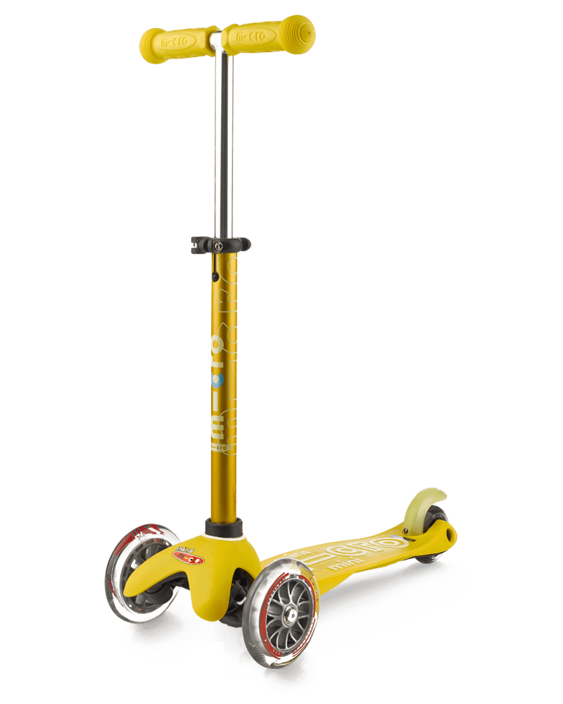 mini micro deluxe scooter yellow