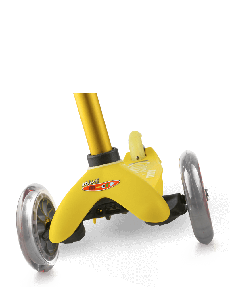 mini micro deluxe scooter yellow