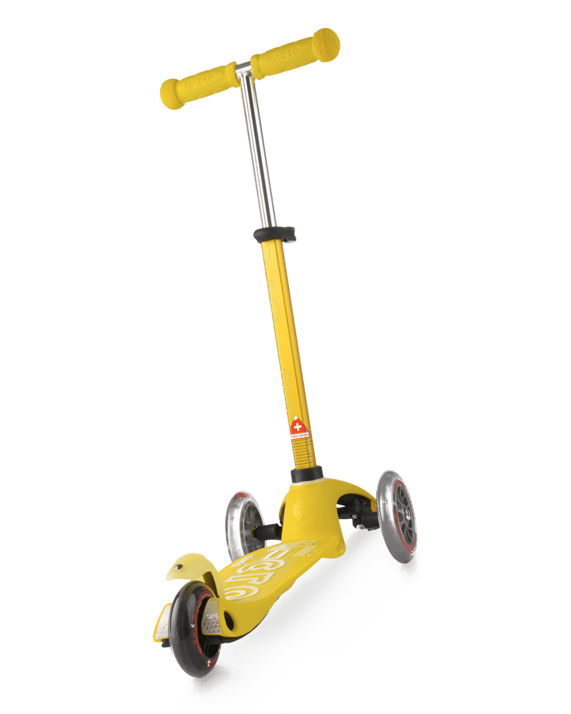 Mini Micro Deluxe Yellow - micro-mobility.com