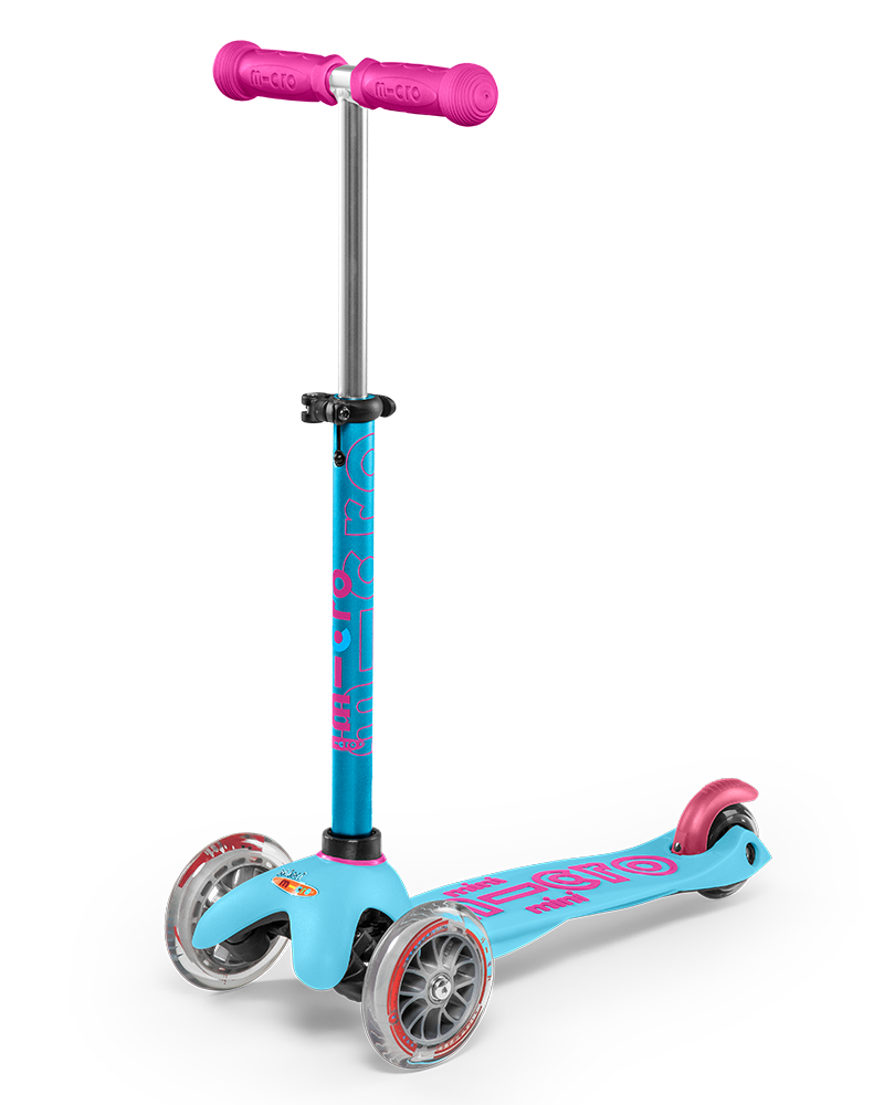 Turquoise Mini Micro Deluxe Scooter 
