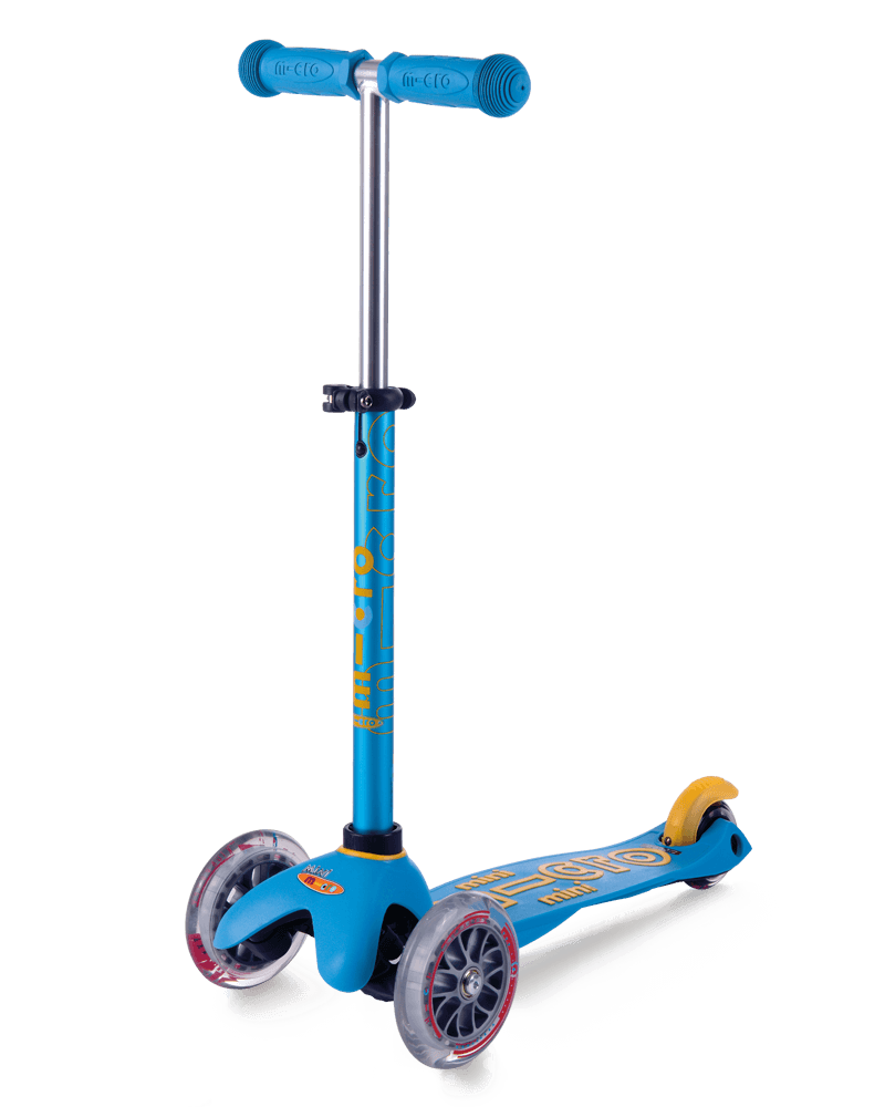 mini micro scooter blue