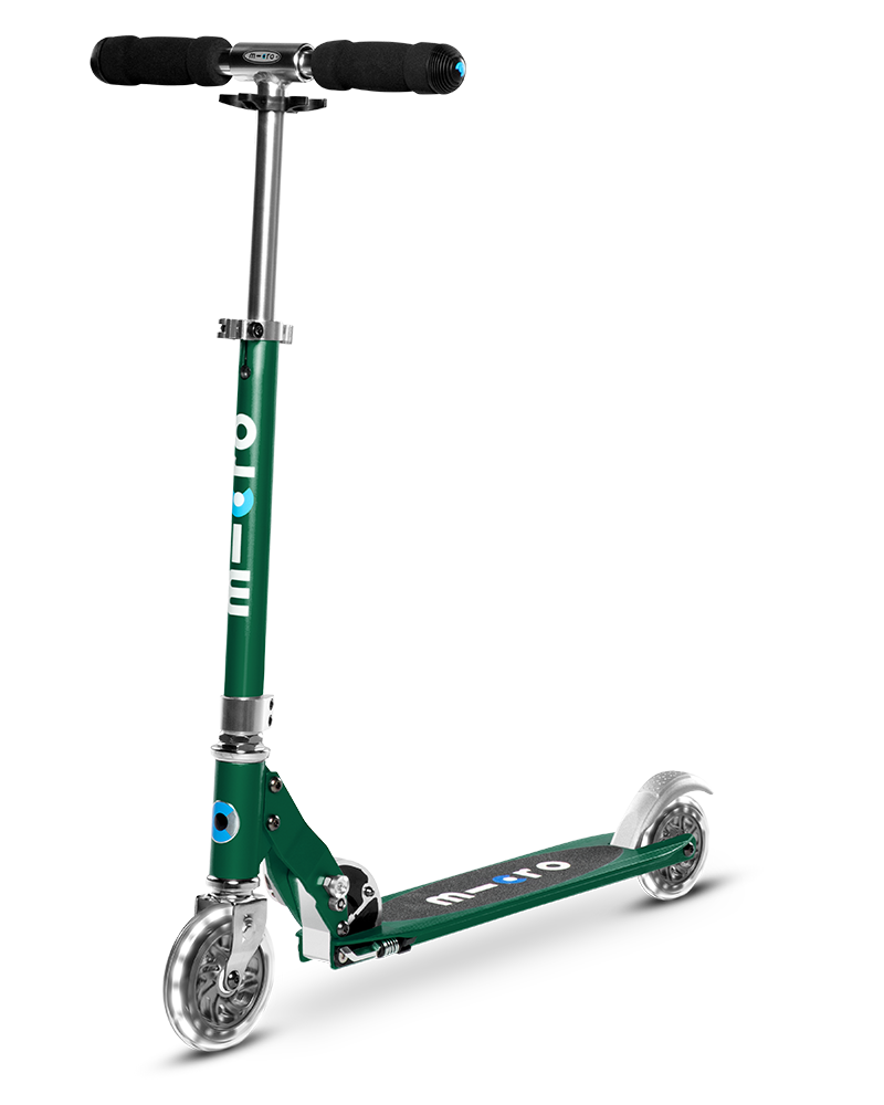 Sprite Classic Led Micro Scooter Forest Green 